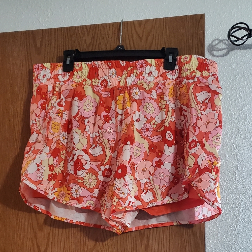 Floral Women's Workout Shorts